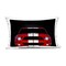 Stupell Industries Iconic Red Sports Car Outdoor Printed Pillow design by Mark Rogan, 14 x 7 x 20